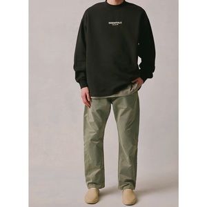 Essentials Fear Of God Iron Relaxed Crew Neck Sweatshirt